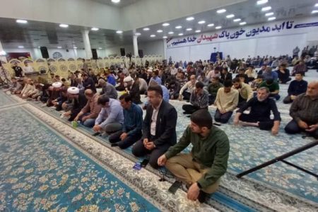 برگزاری مراسم پرفیض دعای کمیل توسط شهرداری مسجدسلیمان