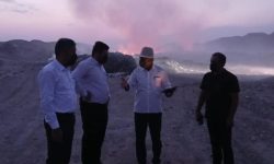 بازدید میدانی معاونین شهرداری مسجدسلیمان از پروژه سایت پسماند / تأکید بر تسریع اجرای سایت پسماند شهری