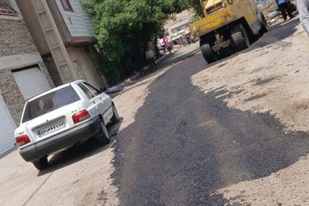 بهسازی معابر نفتون و سرکوره‌ها با دستور شهردار کلید خورد