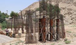 ساخت پل راهبردی مسجدسلیمان وارد مرحله بتن‌ریزی شد / کاهش بار ترافیکی مرکز شهر با اتصال سریع‌تر مناطق شمالی و جنوبی