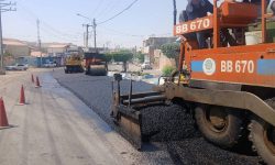 آغاز عملیات آسفالت محور اصلی با تأکید شهردار مسجدسلیمان