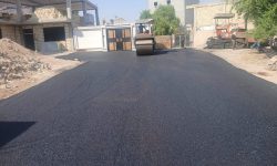 اجرای عملیات آسفالت بخشی از معابر منطقه چهاربیشه